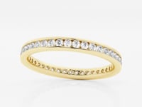 Aurora-Lab Grown Diamond Eternity Band for Women
