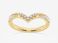 Callie-Lab Grown Diamond Stackable Band for Women
