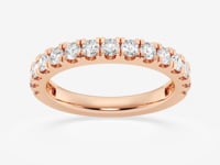 Hallie-Artificial Diamond Wedding ring for Female
