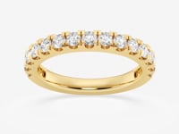 Hallie-Lab Grown Diamond Wedding Band for Women
