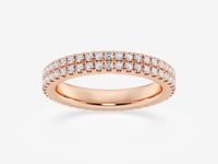 Clara-Artificial Diamond Eternity ring for Female