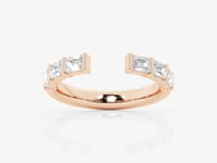 Eliana-Artificial Diamond Wedding ring for Female