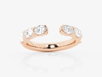 Eliana-Artificial Diamond Wedding ring for Female
