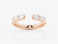 Eliana-Artificial Diamond Wedding ring for Female