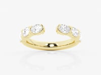 Eliana-Lab Grown Diamond Wedding Band for Women