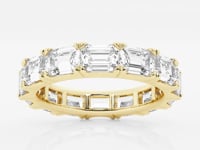 Amy-Lab Grown Diamond Eternity Band for Women