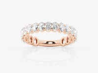 Elise-Artificial Diamond Eternity Wedding ring for Female