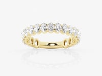 Elise-Lab Grown Diamond Eternity Wedding Band for Women
