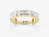 Elise-Lab Grown Diamond Eternity Wedding Band for Women