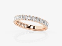 Zuri-Artificial Diamond Eternity Wedding ring for Female