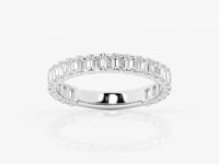 Zuri-Lab Grown Diamond Eternity Wedding Ring