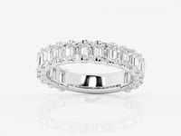Zuri-Lab Grown Diamond Eternity Wedding Ring