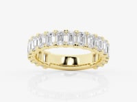 Zuri-Lab Grown Diamond Eternity Wedding Band for Women