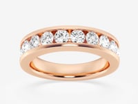 Fiona-Artificial Diamond Wedding ring for Female