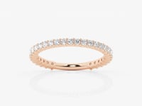 Lia-Artificial Diamond Eternity Wedding ring for Female