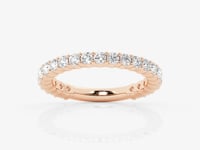 Lia-Artificial Diamond Eternity Wedding ring for Female