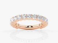 Lia-Artificial Diamond Eternity Wedding ring for Female