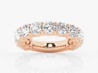 Lia-Artificial Diamond Eternity Wedding ring for Female