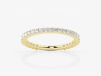 Lia-Lab Grown Diamond Eternity Wedding Band for Women
