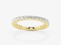 Lia-Lab Grown Diamond Eternity Wedding Band for Women