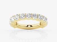 Lia-Lab Grown Diamond Eternity Wedding Band for Women