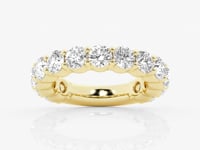 Lia-Lab Grown Diamond Eternity Wedding Band for Women