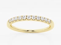 Kimberly-Lab Grown Diamond Wedding Band for Women