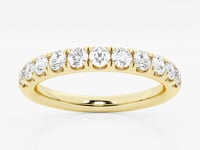 Kimberly-Lab Grown Diamond Wedding Band for Women