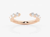 Juliette-Artificial Diamond Wedding ring for Female