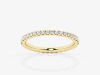Mila-Lab Grown Diamond Eternity Band for Women