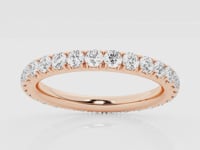 Naomi-Artificial Diamond Eternity ring for Female