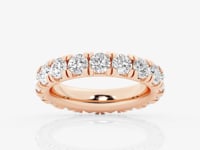 Naomi-Artificial Diamond Eternity ring for Female