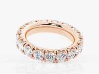 Naomi-Artificial Diamond Eternity ring for Female