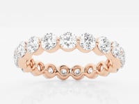 Sophia-Artificial Diamond Eternity ring for Female