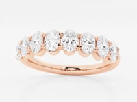 Lucy-Artificial Diamond Wedding ring for Female