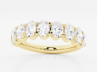 Lucy-Lab Grown Diamond Wedding Band for Women
