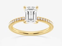 Camila-Lab Grown Diamond Engagement Ring for Women