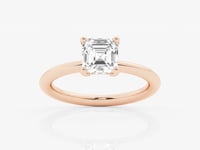 Eleanor-Hidden Halo Engagement Ring - Lab Grown Diamonds