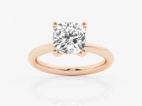 Eleanor-Hidden Halo Engagement Ring - Lab Grown Diamonds