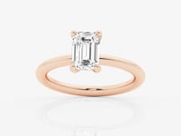 Eleanor-Hidden Halo Engagement Ring - Lab Grown Diamonds