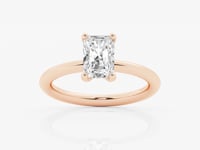 Eleanor-Hidden Halo Engagement Ring - Lab Grown Diamonds