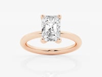 Eleanor-Hidden Halo Engagement Ring - Lab Grown Diamonds