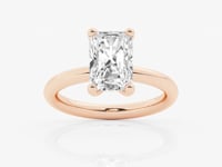 Eleanor-Hidden Halo Engagement Ring - Lab Grown Diamonds