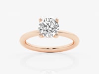 Eleanor-Hidden Halo Engagement Ring - Lab Grown Diamonds