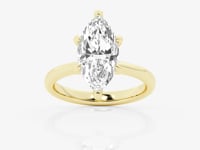 Elise-Lab Grown Diamond Engagement Ring for Women