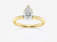 Elise-Lab Grown Diamond Engagement Ring for Women