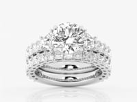 Genevieve-Lab Grown Diamond Engagement Ring