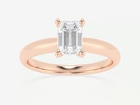 Isabella-Solitaire Engagement Ring - Lab Grown Diamonds