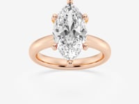Isabella-Solitaire Engagement Ring - Lab Grown Diamonds