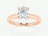 Isabella-Solitaire Engagement Ring - Lab Grown Diamonds